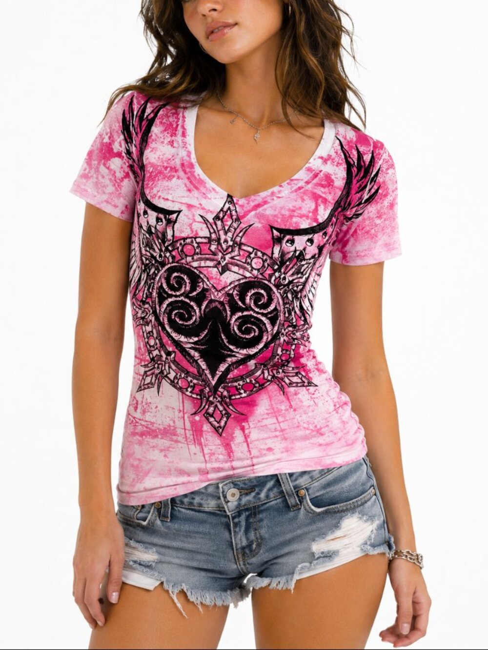 Xtreme Couture by Affliction Women's T-shirt Dealer - Picture 1 of 13